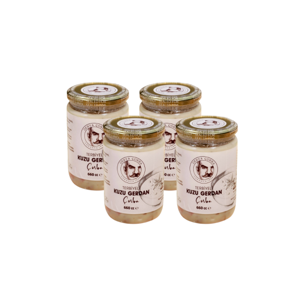 Terbiyeli Kuzu Gerdan Çorbası 2 Porsiyonluk 660 cc